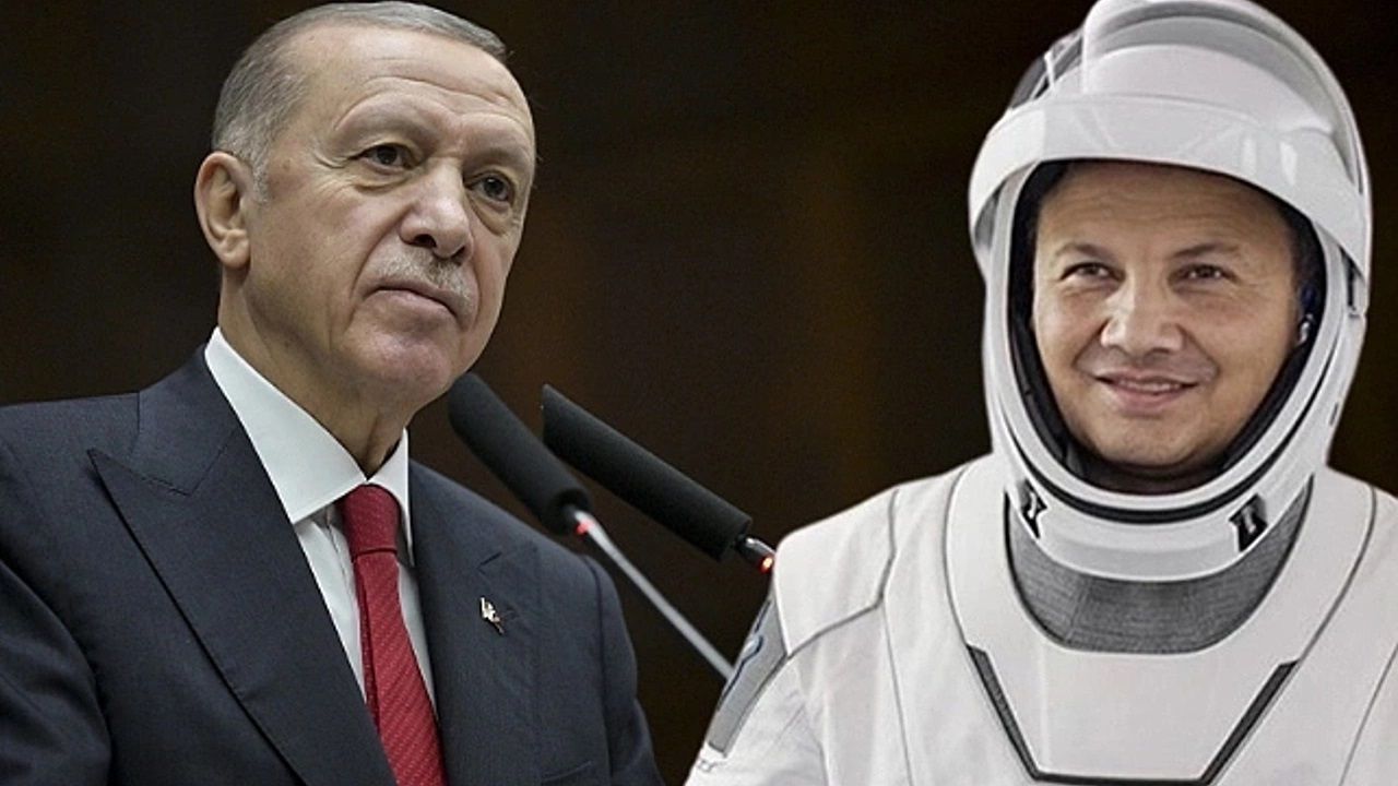 Recep Tayyip Erdoğan, Türk astronot Alper Gezeravcı ile görüştü
