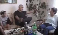 Netanyahu'nun gizli görüntüsü: İşgali böyle anlatmış!