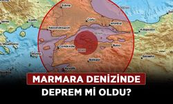 Marmara denizinde deprem mi oldu? Marmara depremi kaç büyüklüğünde oldu?