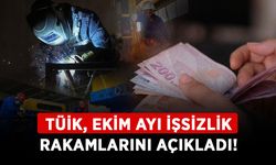 TÜİK, Ekim ayı işsizlik rakamlarını açıkladı!