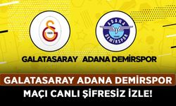 Galatasaray Adana Demirspor maçı canlı şifresiz izle!
