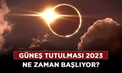 Güneş Tutulması 2023 ne zaman başlıyor? Ateş Çemberi (Halkalı) Güneş tutulması Türkiye'den görülecek mi?
