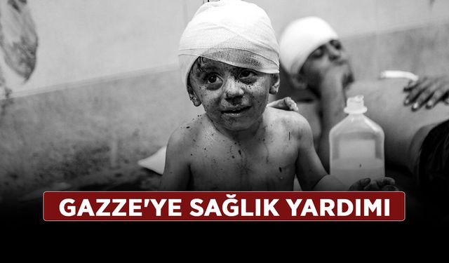 Gazze'ye sağlık yardımı