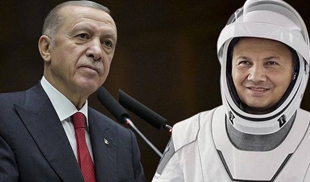 Recep Tayyip Erdoğan, Türk astronot Alper Gezeravcı ile görüştü