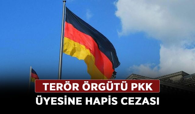 Terör örgütü PKK üyesine hapis cezası