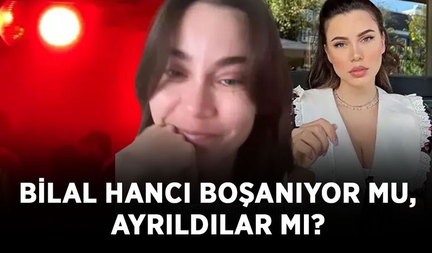 Bilal Hancı boşanıyor mu, ayrıldılar mı? Esin Çepni Bilal Hancı olayı nedir?