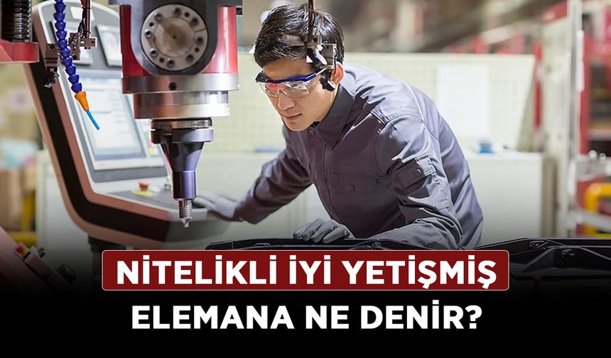 Nitelikli iyi yetişmiş elemana ne denir?