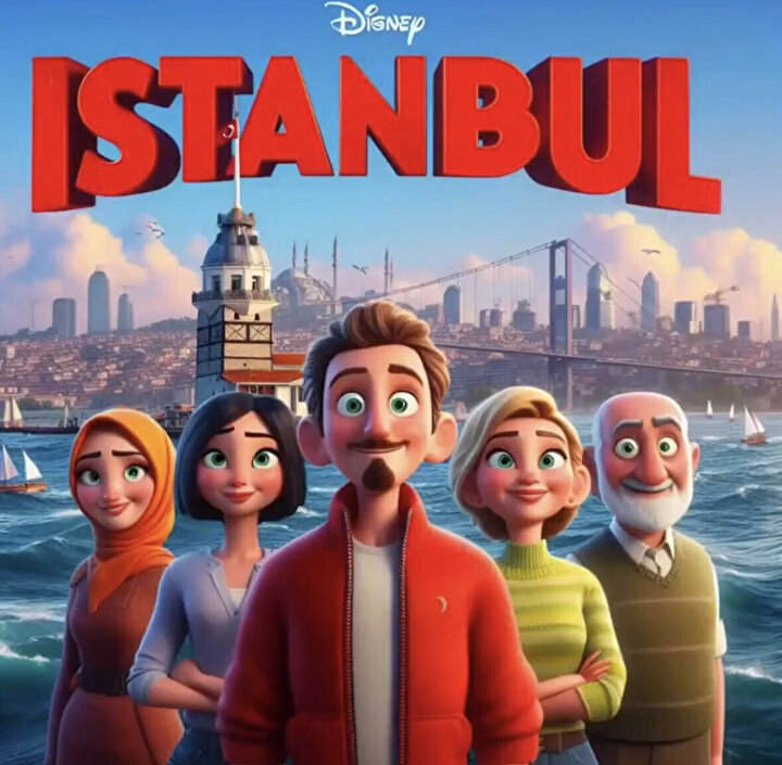 Türkiye çizgi film olsaydı, iller nasıl görünürdü?