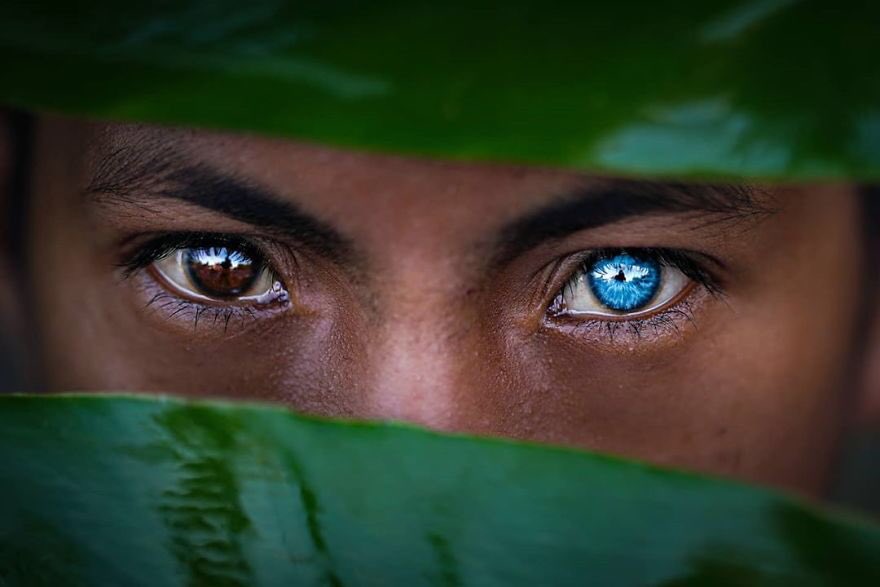 İnsanların tamamı mavi gözlü! Yer Endonezya’nın Buton kabilesi…2