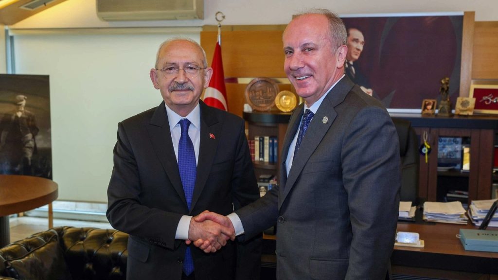Kemal Kılıçdaroğlu ve İnce görüşmesi bitti